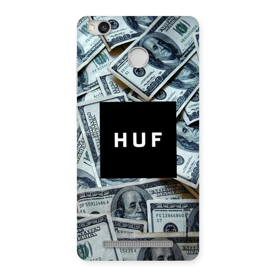 Money Life Back Case for Redmi 3S Prime