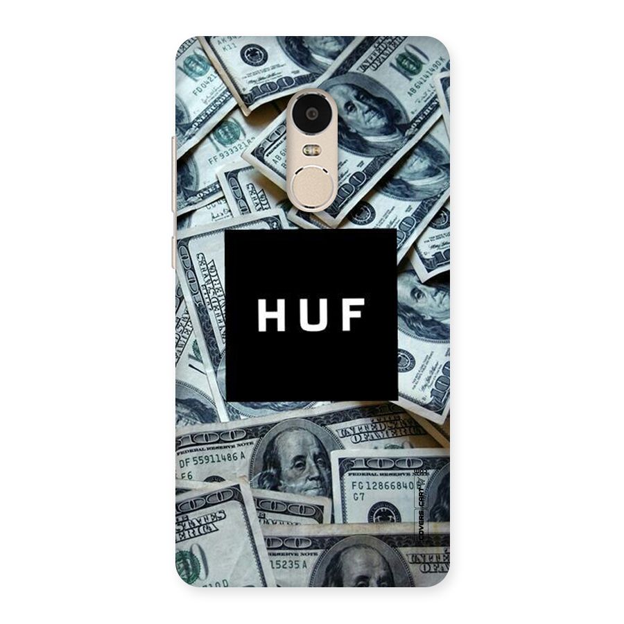 Money Life Back Case for Xiaomi Redmi Note 4