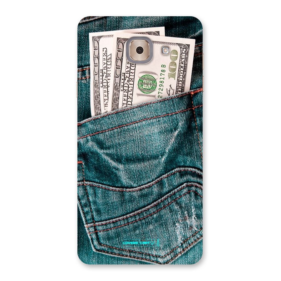 Money in Jeans Back Case for Galaxy J7 Max