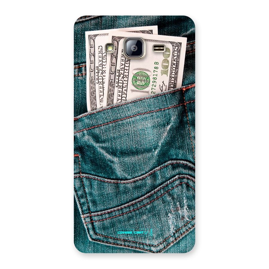 Money in Jeans Back Case for Galaxy On5
