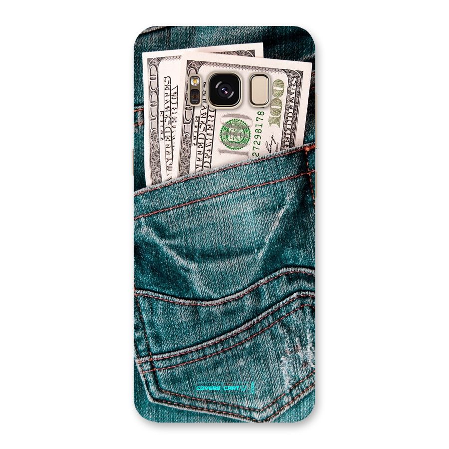 Money in Jeans Back Case for Galaxy S8