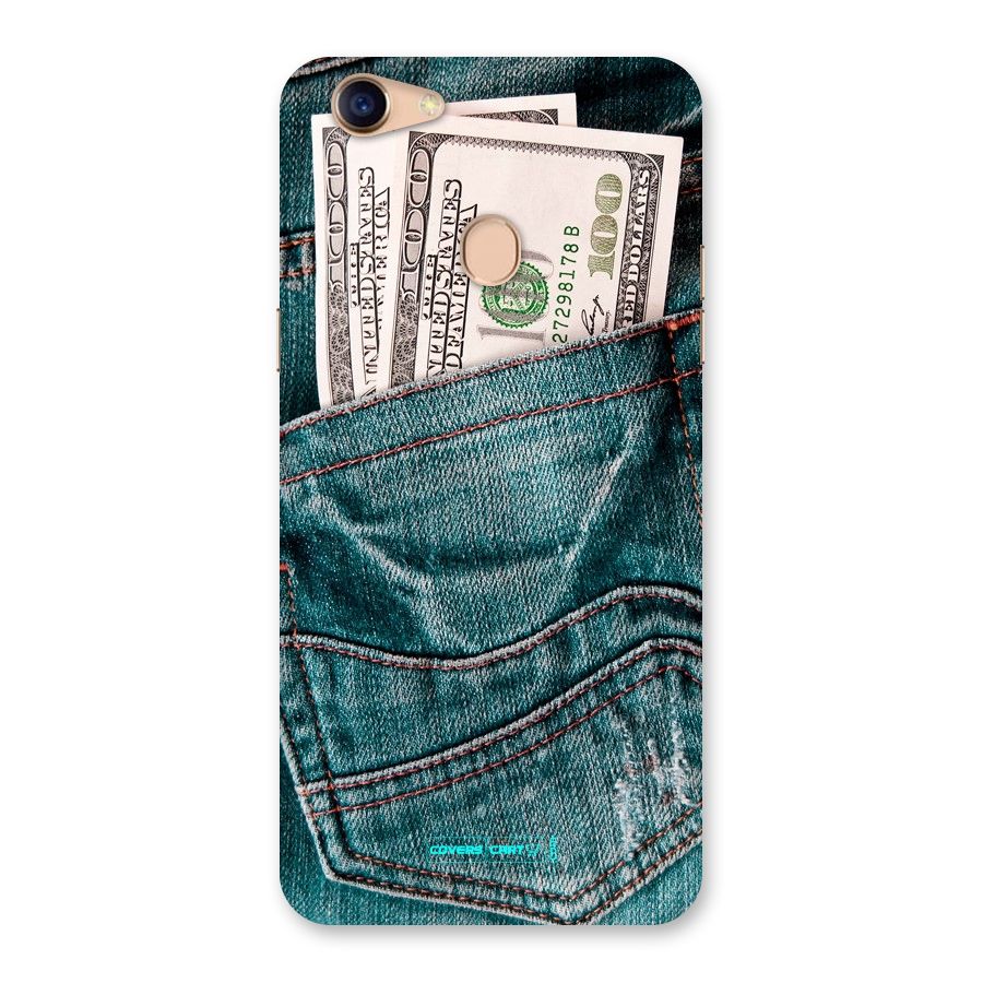 Money in Jeans Back Case for Oppo F5