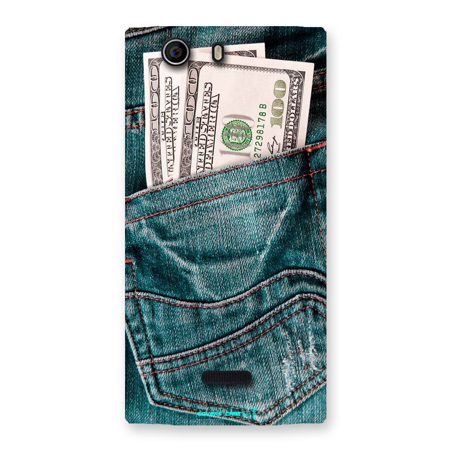 Money in Jeans Back Case for Canvas Nitro 2 E311