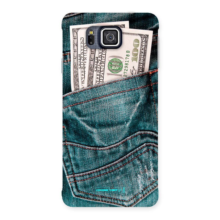 Money in Jeans Back Case for Galaxy Alpha