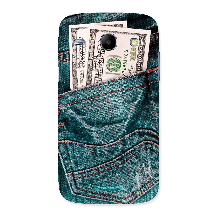 Money in Jeans Back Case for Galaxy Core