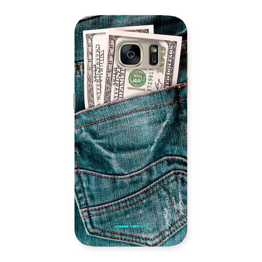 Money in Jeans Back Case for Galaxy S7