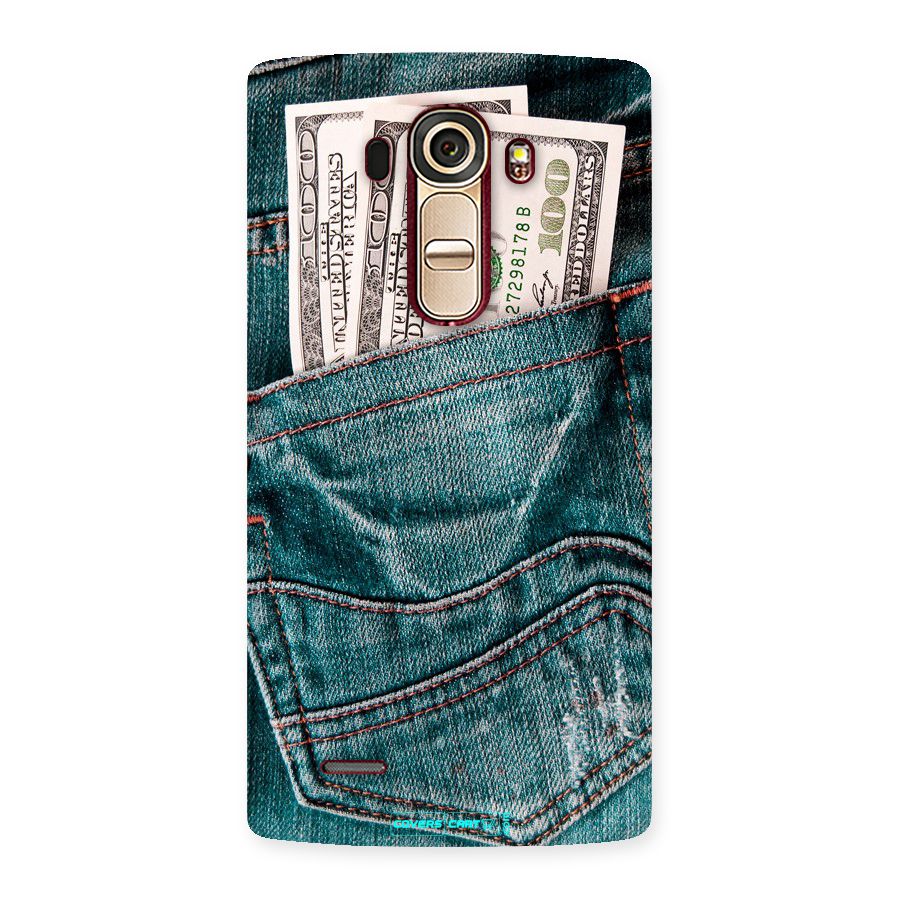 Money in Jeans Back Case for LG G4