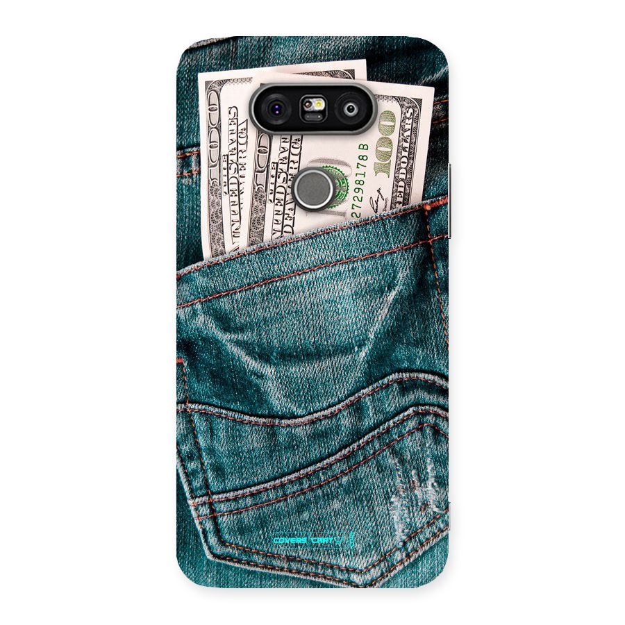 Money in Jeans Back Case for LG G5