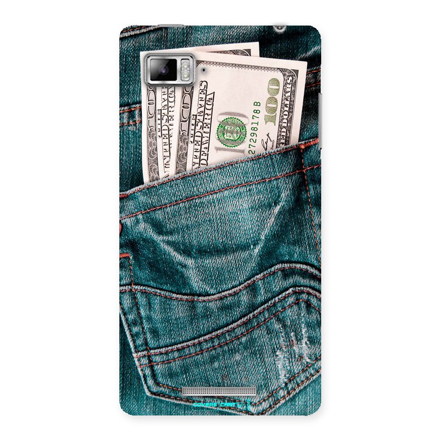 Money in Jeans Back Case for Lenovo Vibe Z K910