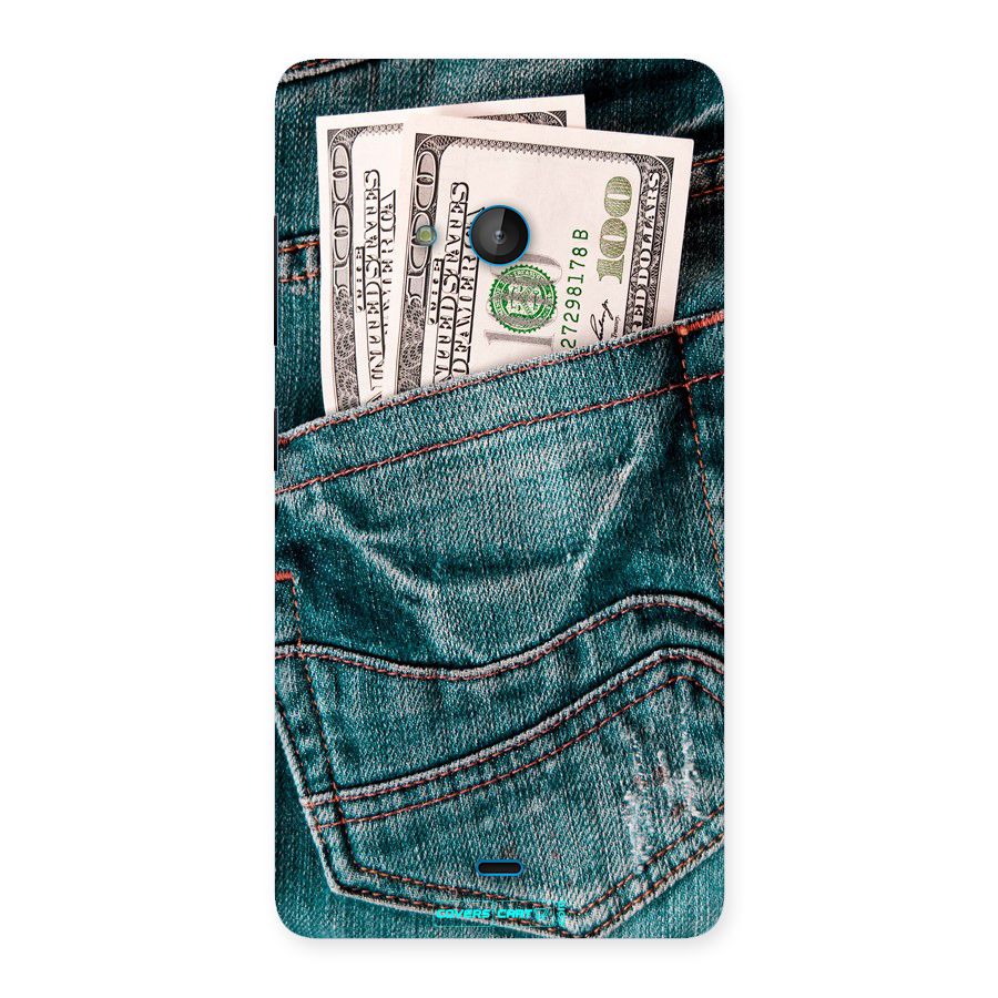 Money in Jeans Back Case for Lumia 540