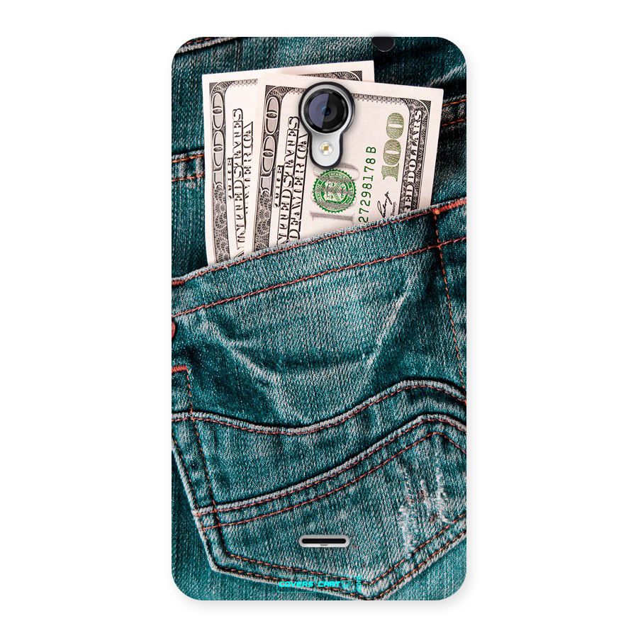 Money in Jeans Back Case for Micromax Unite 2 A106
