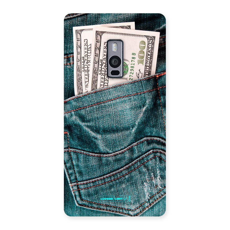 Money in Jeans Back Case for OnePlus Two