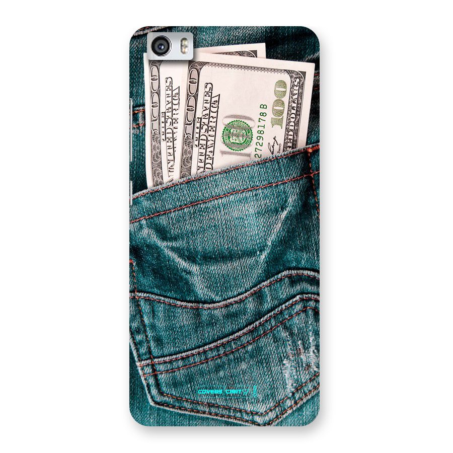 Money in Jeans Back Case for Xiaomi Redmi Mi5