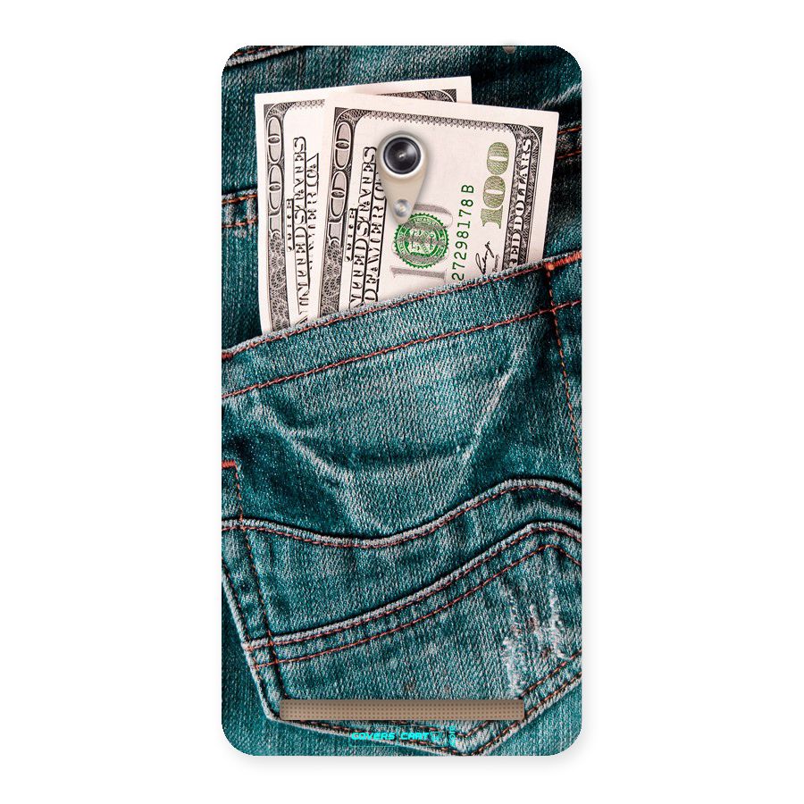 Money in Jeans Back Case for Zenfone 6