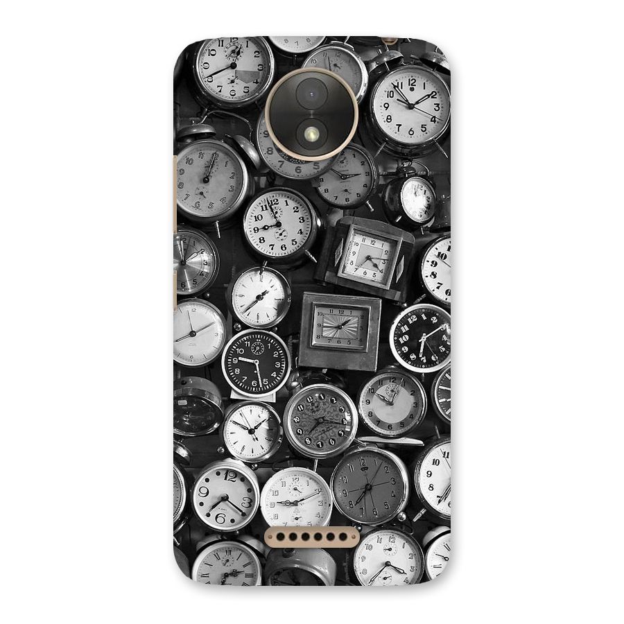 Monochrome Collection Back Case for Moto C Plus