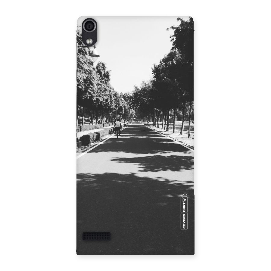 Monochrome Path Back Case for Ascend P6