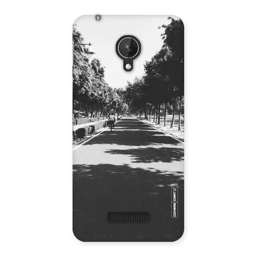 Monochrome Path Back Case for Micromax Canvas Spark Q380