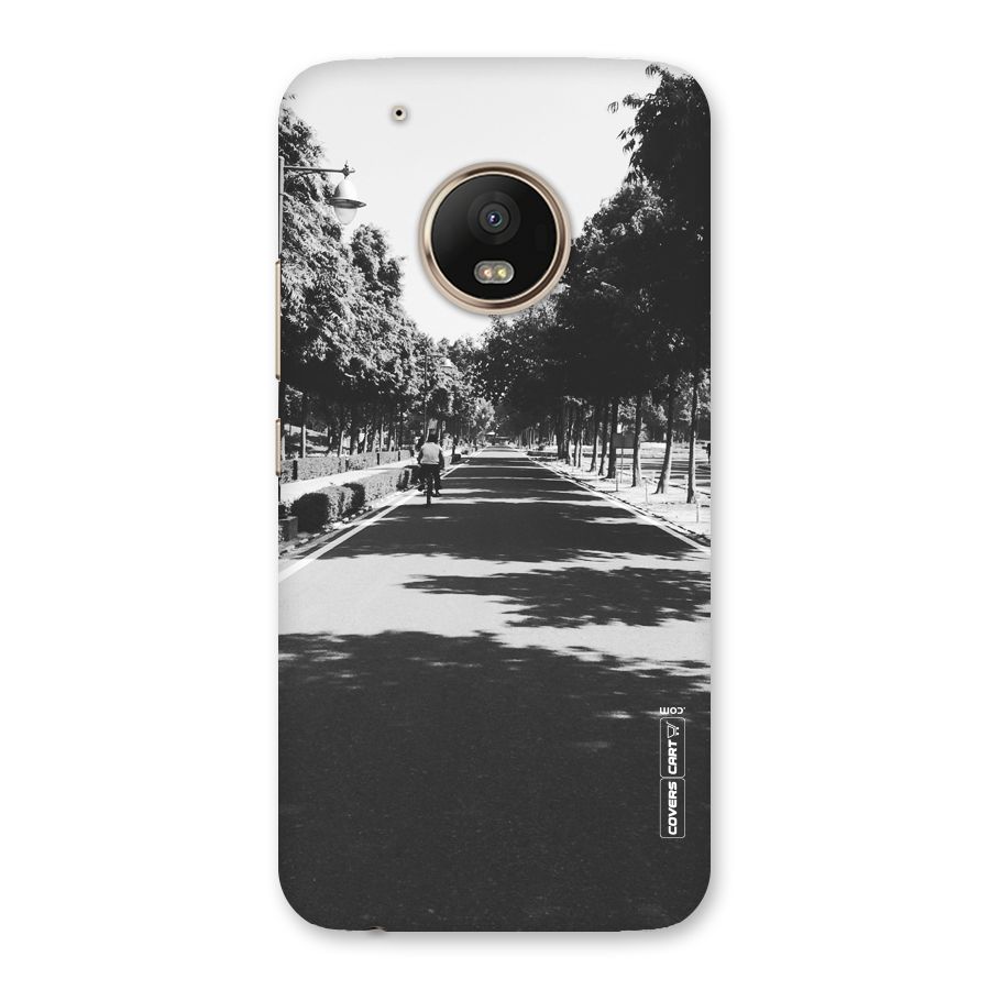 Monochrome Path Back Case for Moto G5 Plus