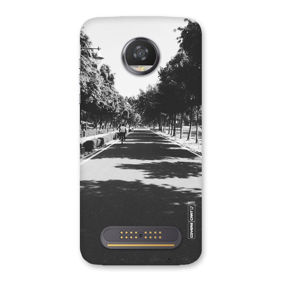 Monochrome Path Back Case for Moto Z2 Play