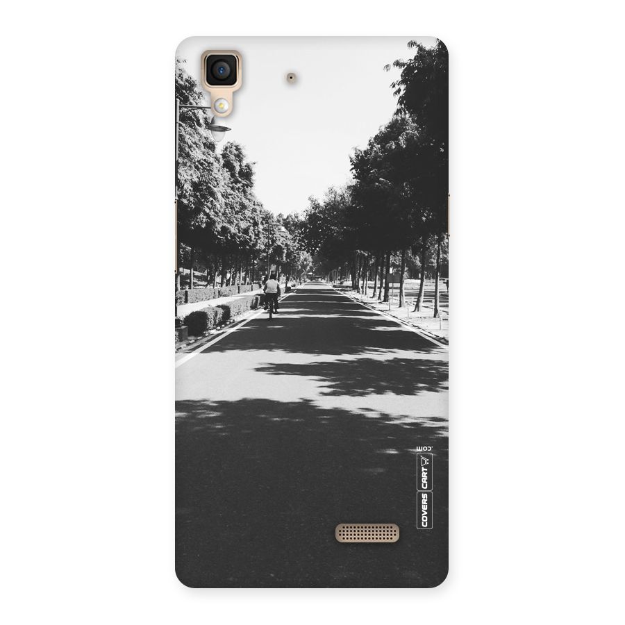 Monochrome Path Back Case for Oppo R7