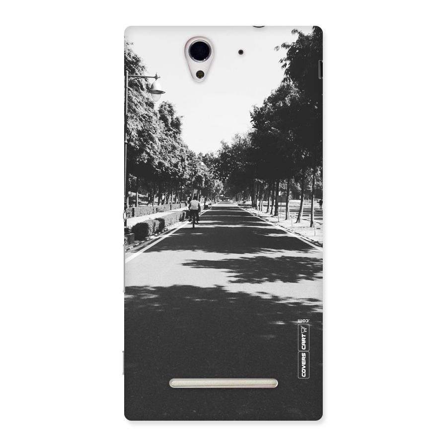 Monochrome Path Back Case for Sony Xperia C3