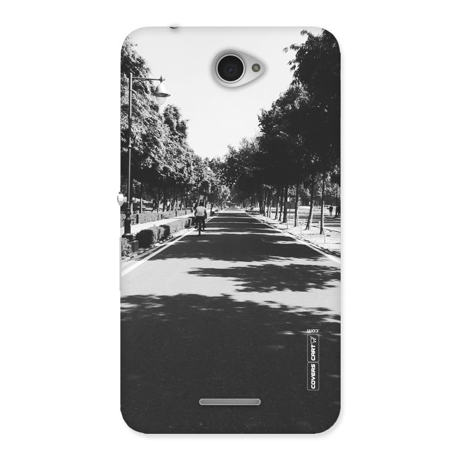 Monochrome Path Back Case for Sony Xperia E4