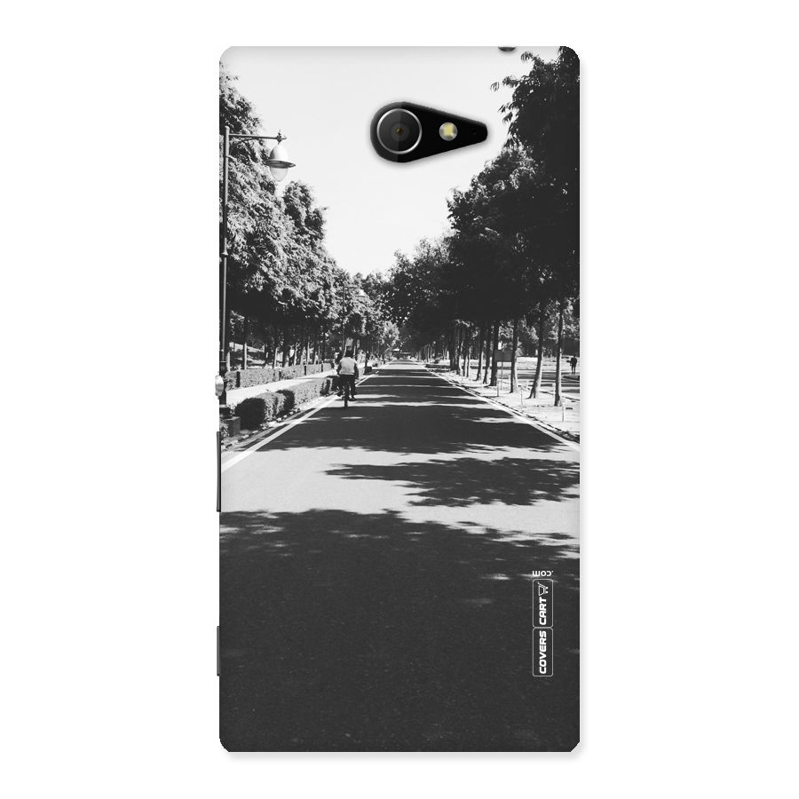 Monochrome Path Back Case for Sony Xperia M2