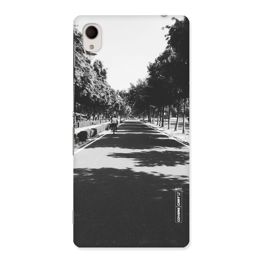 Monochrome Path Back Case for Sony Xperia M4