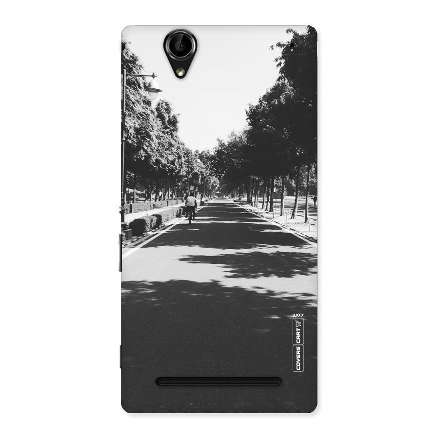 Monochrome Path Back Case for Sony Xperia T2