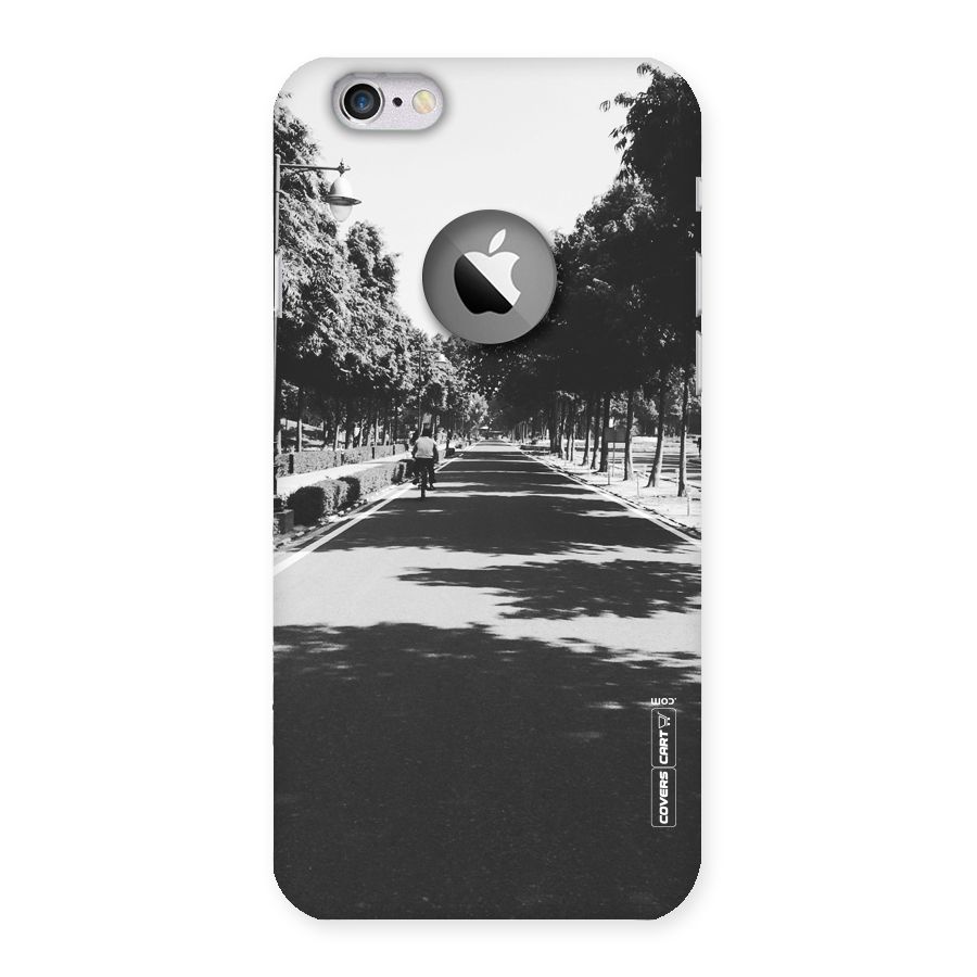 Monochrome Path Back Case for iPhone 6 Logo Cut