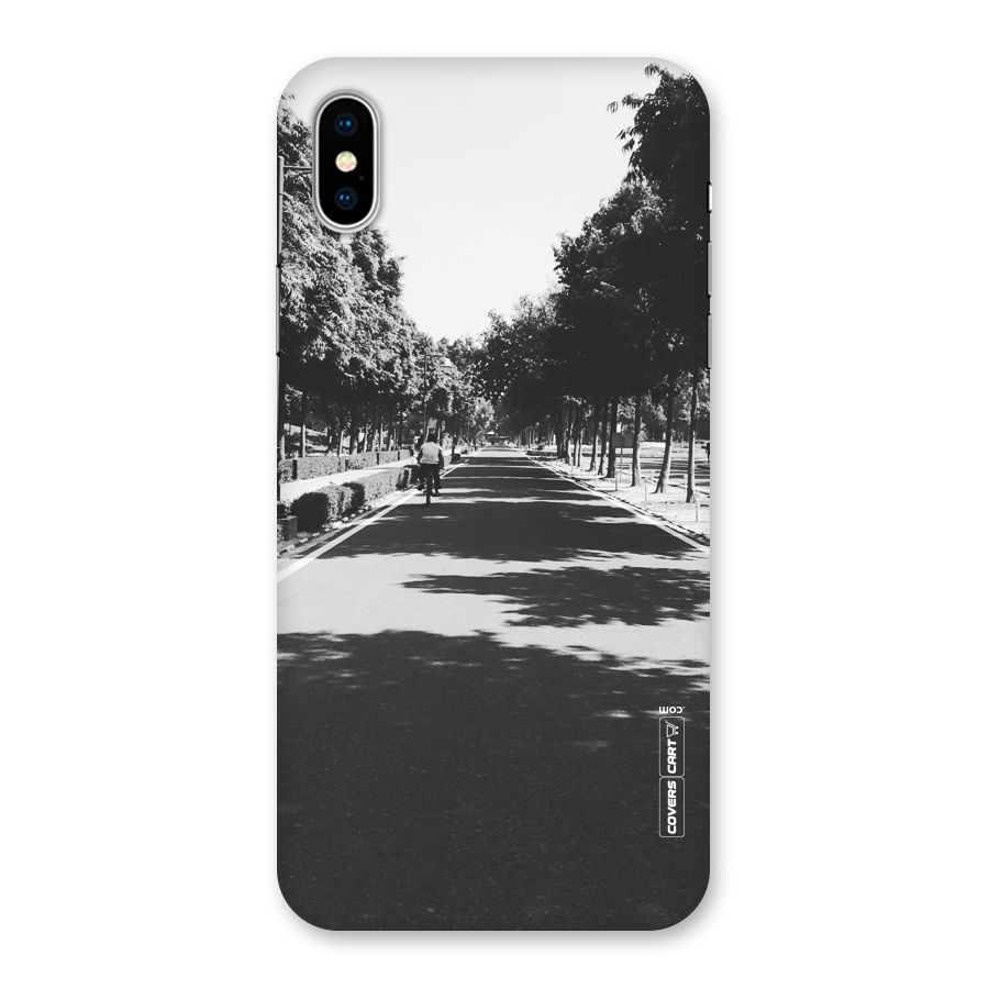 Monochrome Path Back Case for iPhone X
