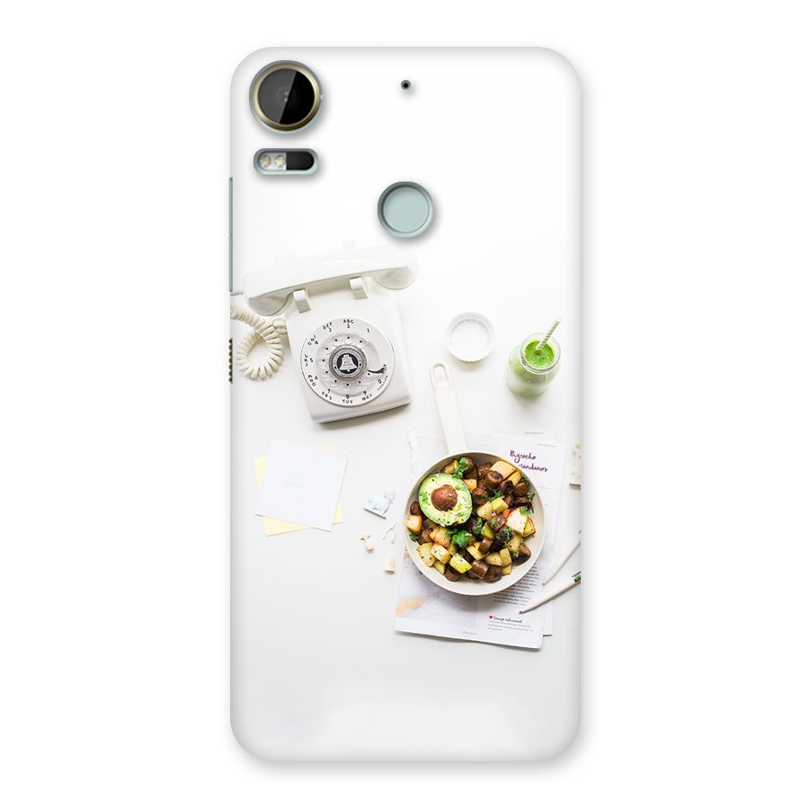 Morning Breakfast Back Case for Desire 10 Pro