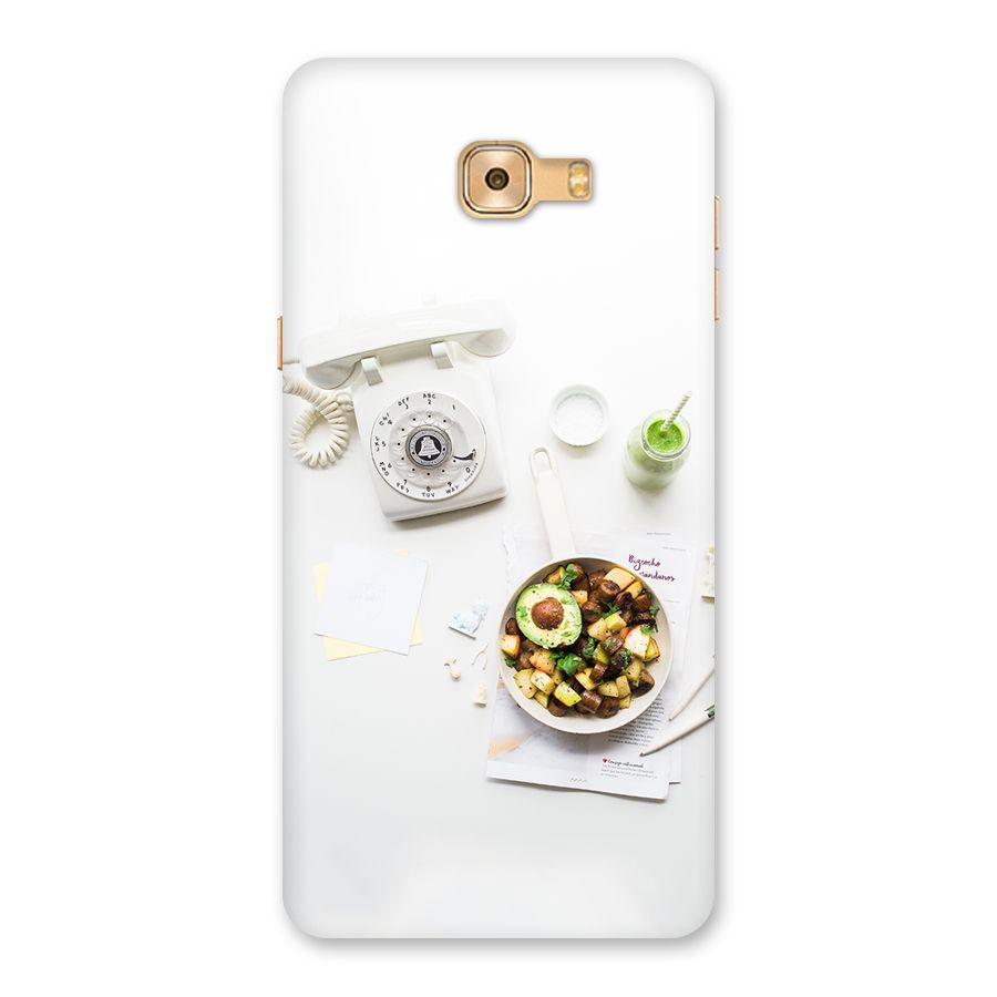 Morning Breakfast Back Case for Galaxy C9 Pro