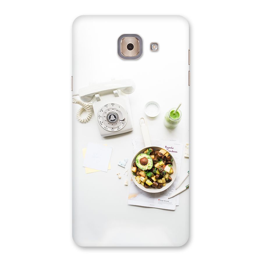 Morning Breakfast Back Case for Galaxy J7 Max