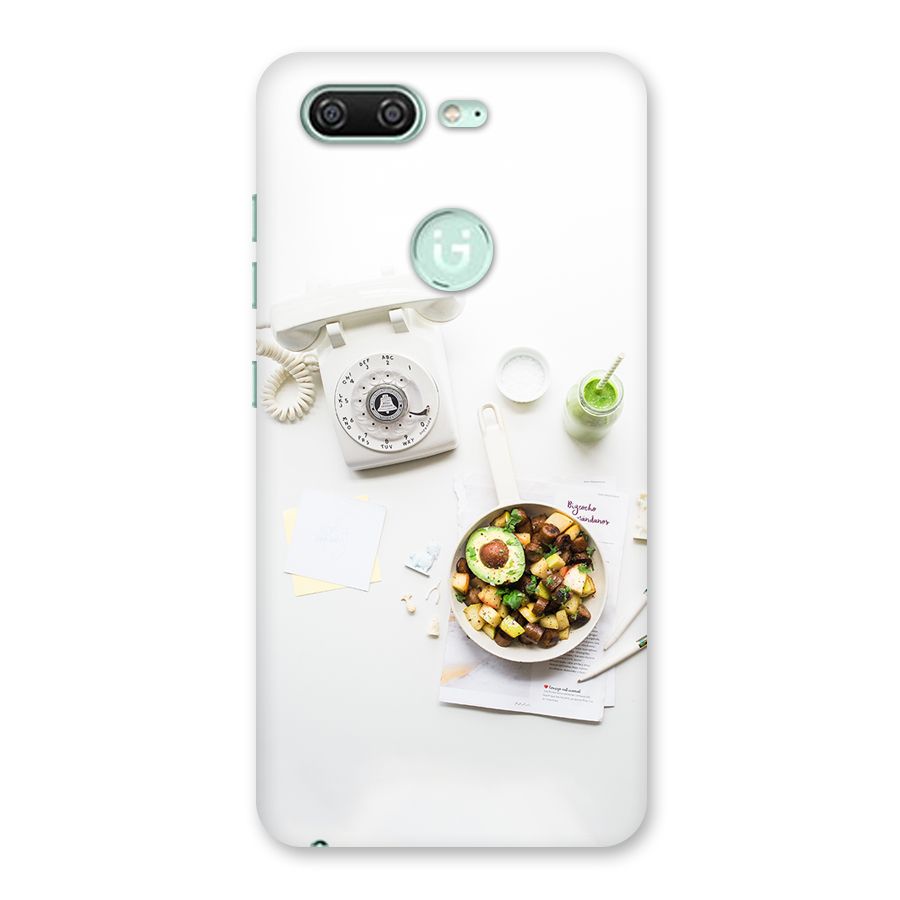 Morning Breakfast Back Case for Gionee S10
