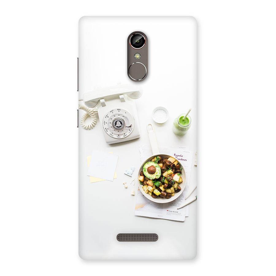 Morning Breakfast Back Case for Gionee S6s
