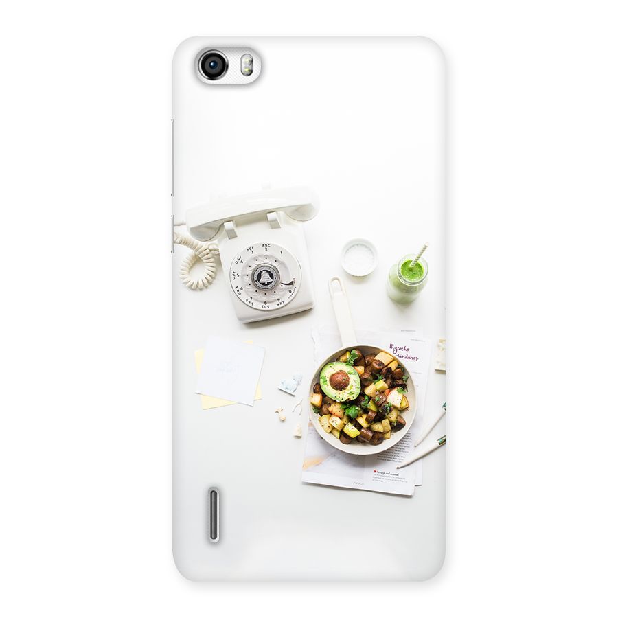 Morning Breakfast Back Case for Honor 6