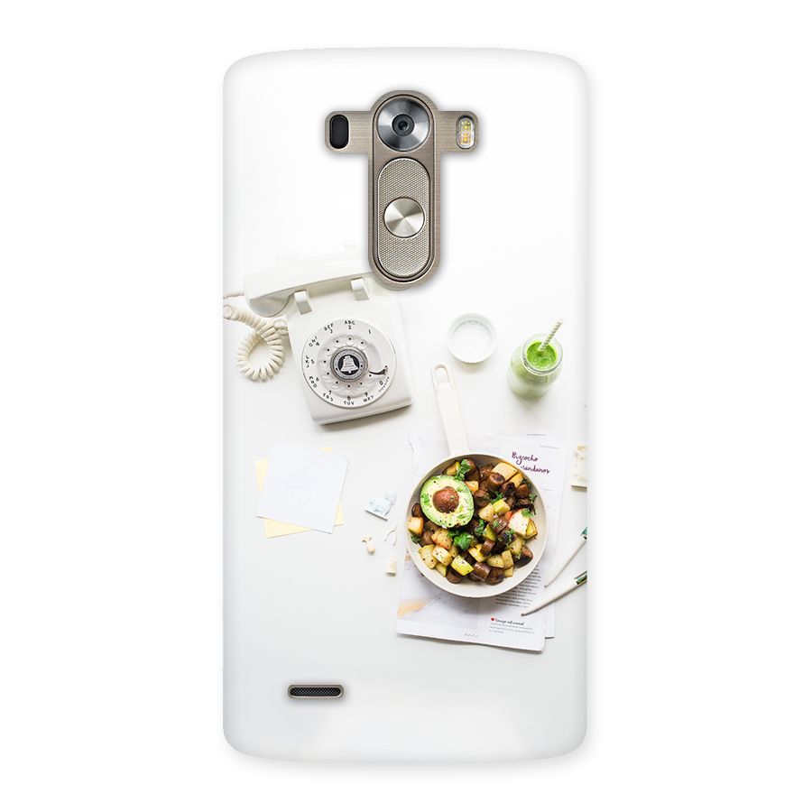 Morning Breakfast Back Case for LG G3