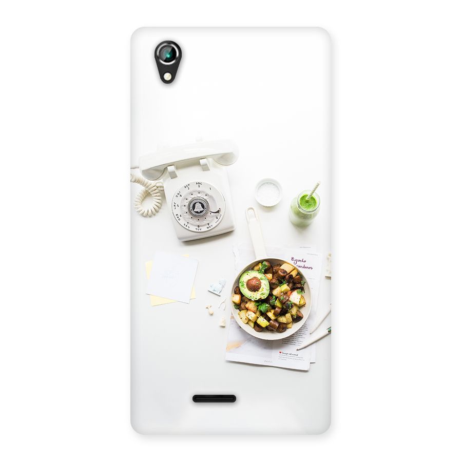 Morning Breakfast Back Case for Lava Iris 800