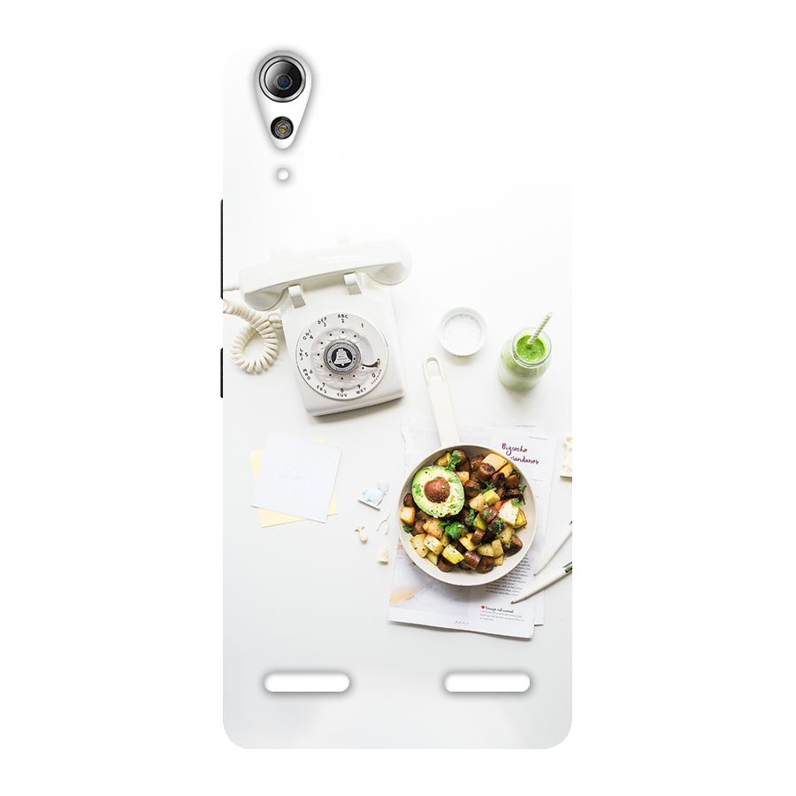 Morning Breakfast Back Case for Lenovo A6000 Plus