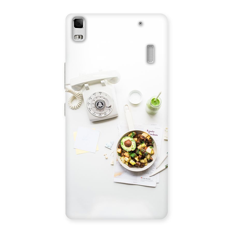 Morning Breakfast Back Case for Lenovo A7000