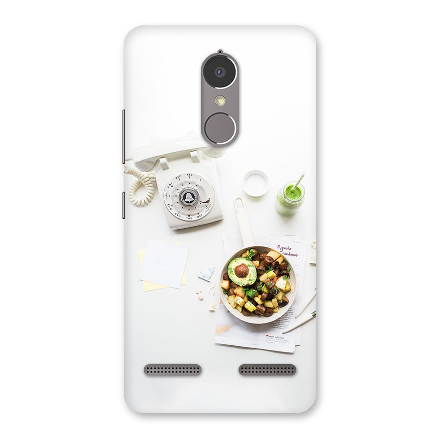 Morning Breakfast Back Case for Lenovo K6