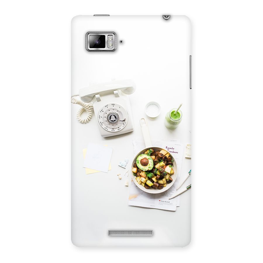 Morning Breakfast Back Case for Lenovo Vibe Z K910