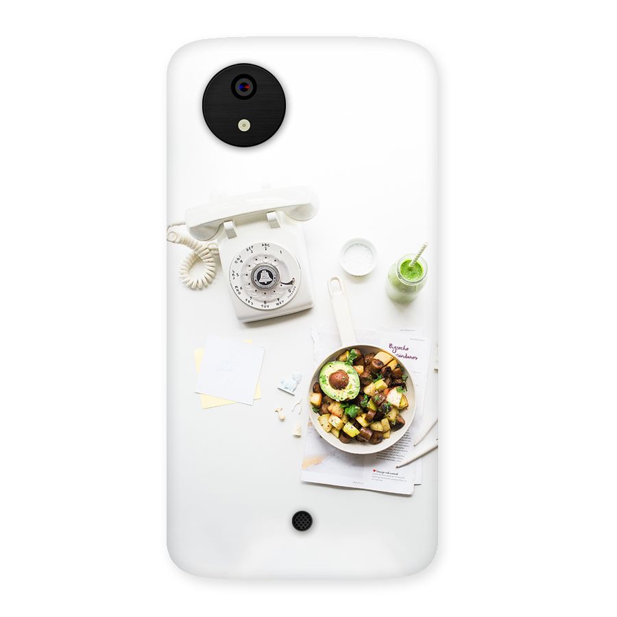 Morning Breakfast Back Case for Micromax Canvas A1