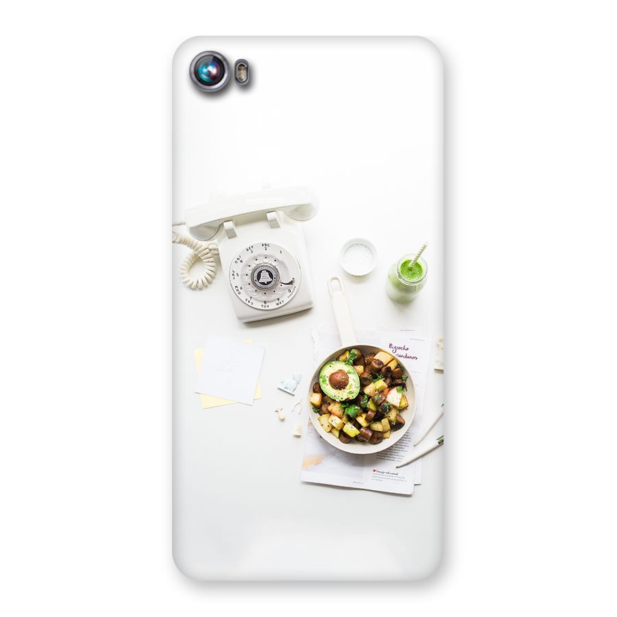 Morning Breakfast Back Case for Micromax Canvas Fire 4 A107