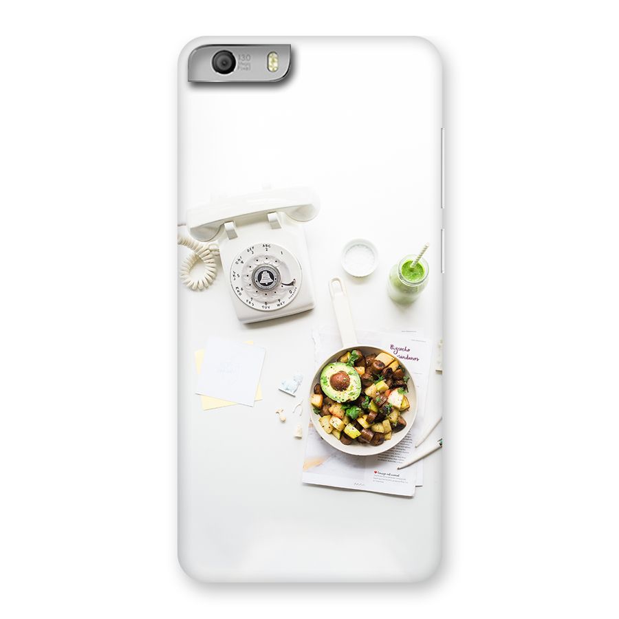 Morning Breakfast Back Case for Micromax Canvas Knight 2