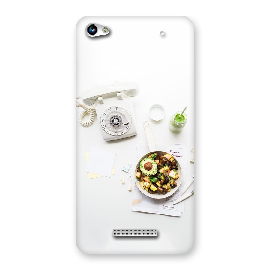 Morning Breakfast Back Case for Micromax Hue 2