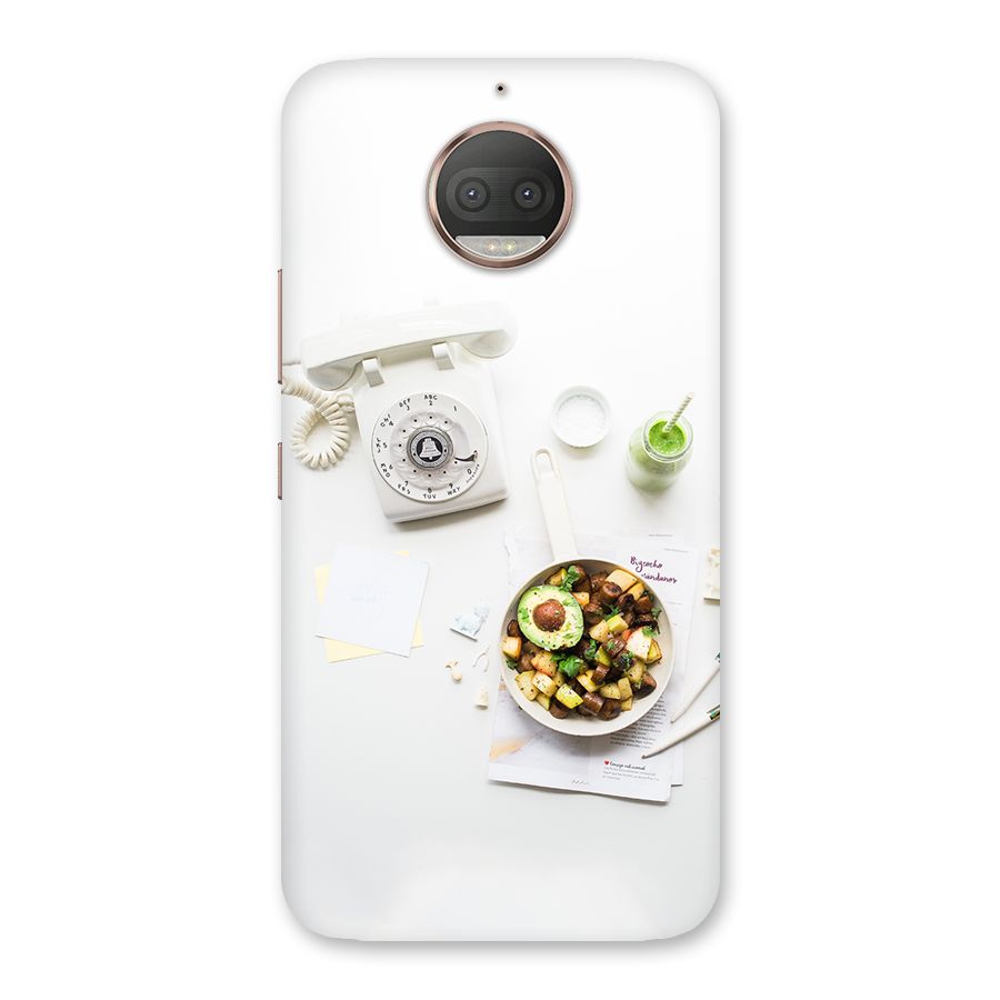 Morning Breakfast Back Case for Moto G5s Plus