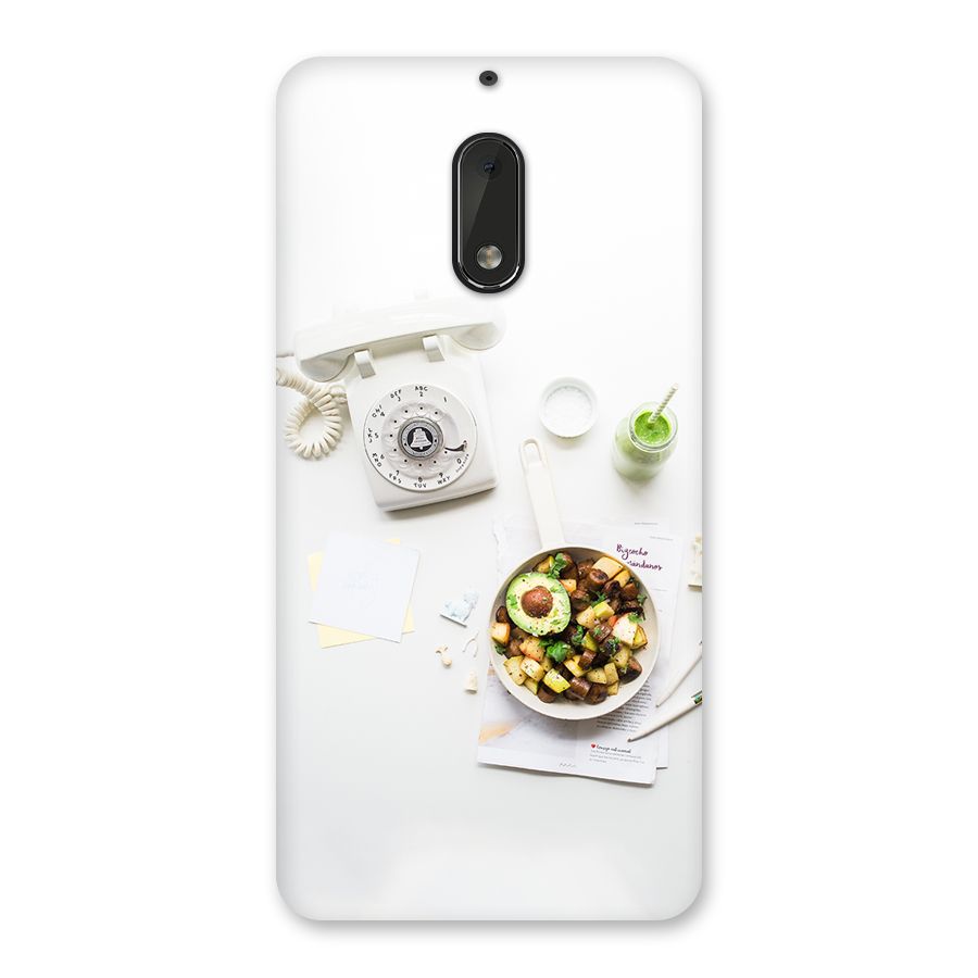 Morning Breakfast Back Case for Nokia 6