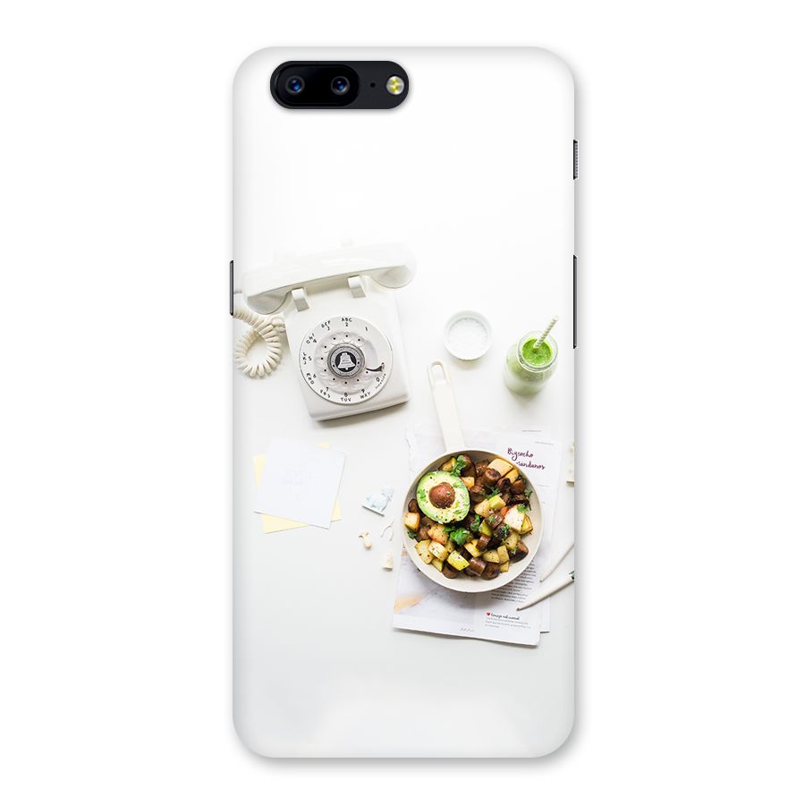 Morning Breakfast Back Case for OnePlus 5